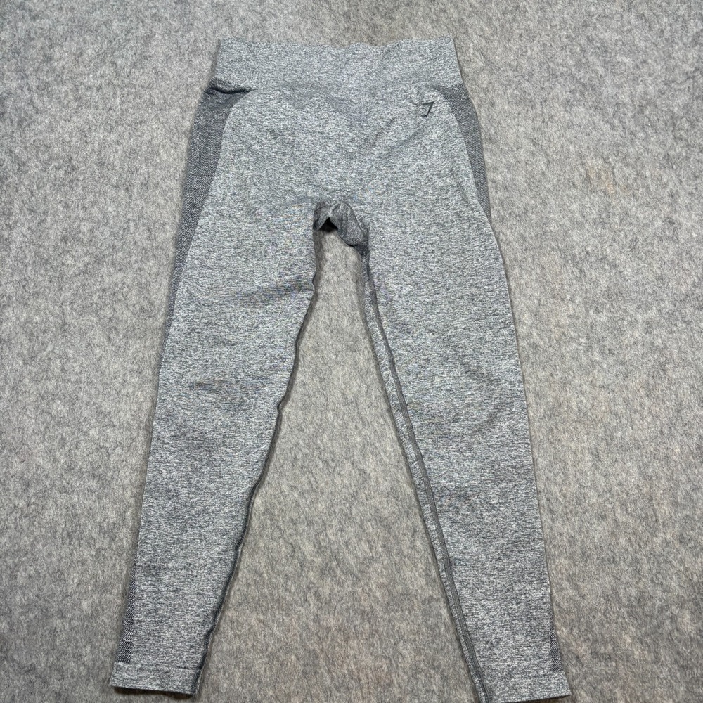 Gymshark Leggings Women's Size Medium Heather Gray Compression Yoga Gym‎ Pants